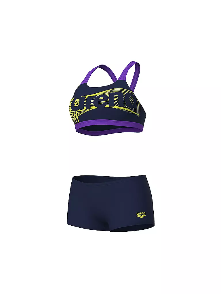 ARENA | Damen Bikini | Bleu foncé