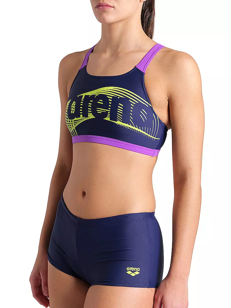 ARENA | Damen Bikini | Bleu foncé