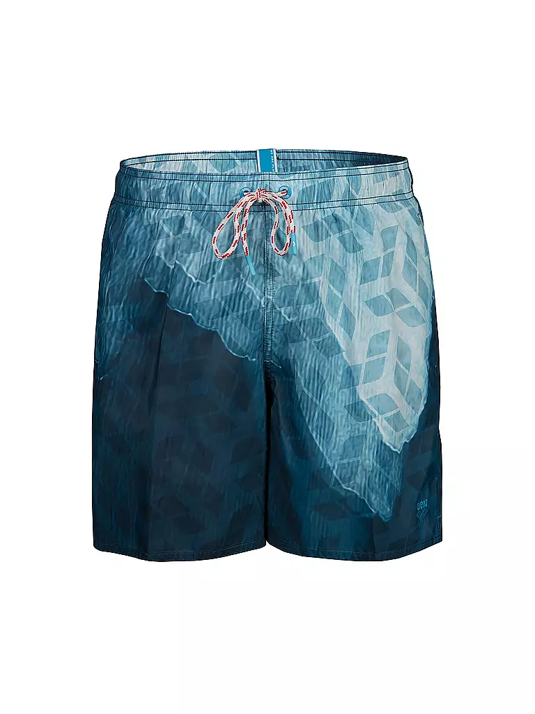 ARENA | Herren Badeshort Beach Boxer Placed | Multicolore