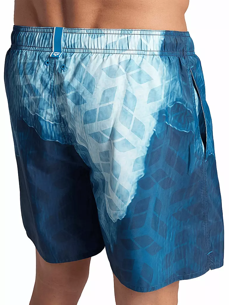 ARENA | Herren Badeshort Beach Boxer Placed | Multicolore