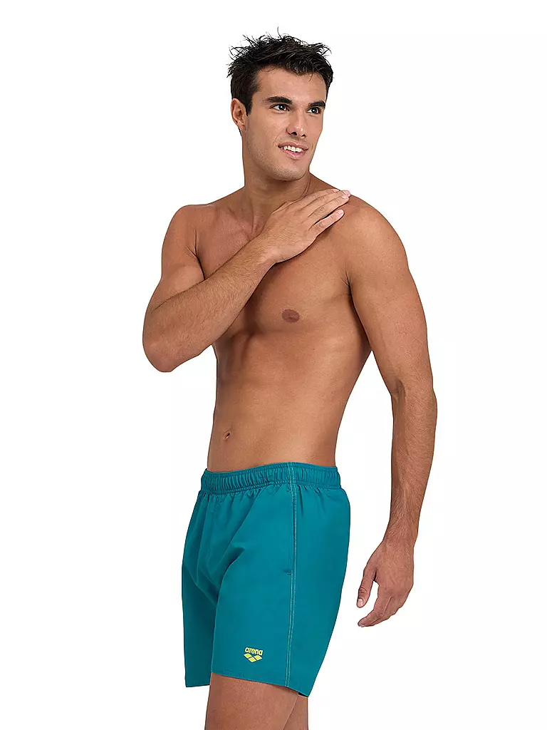 ARENA | Herren Badeshort Fundamentals | Vert foncé