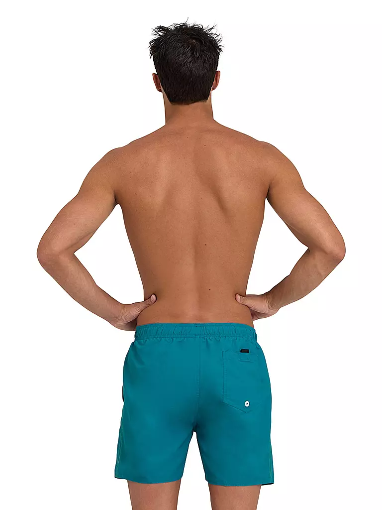 ARENA | Herren Badeshort Fundamentals | Vert foncé