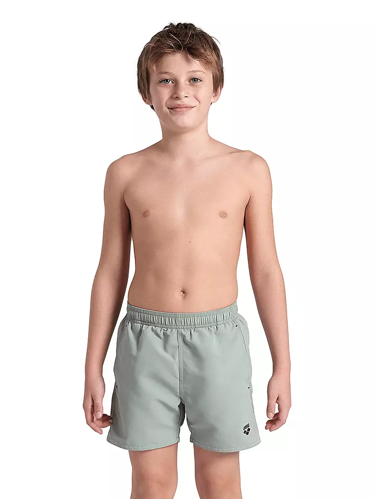 ARENA | Jungen Badeshort Boxer Solid | Vert clair