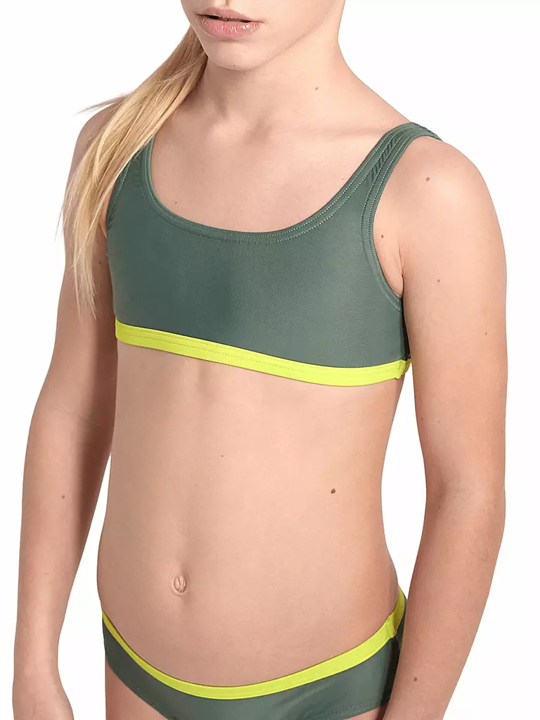 ARENA | Mädchen Bikini Essentials | Olive