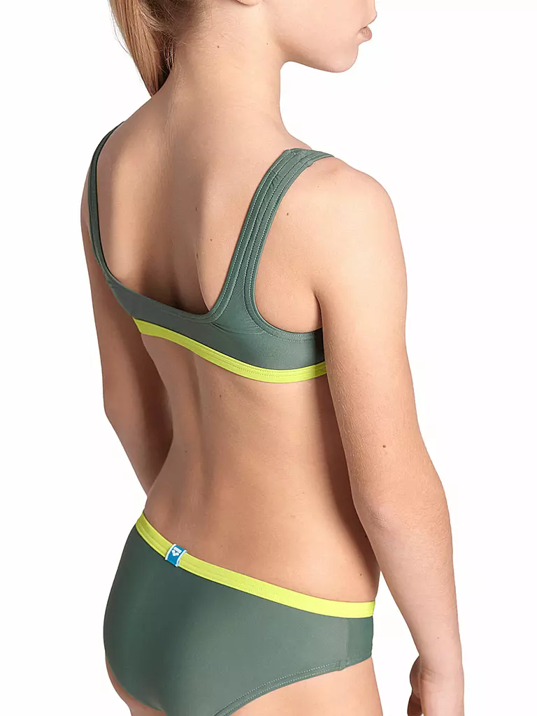 ARENA | Mädchen Bikini Essentials | Olive