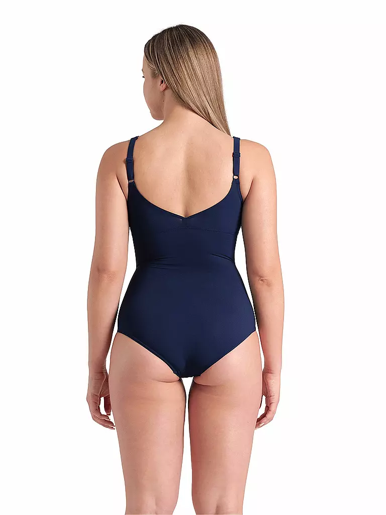 ARENA | Maillot de bain femme Bodylift Jewel R bonnet C | Bleu foncé