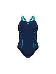 ARENA | Maillot de bain femme Poseidonia | Bleu foncé