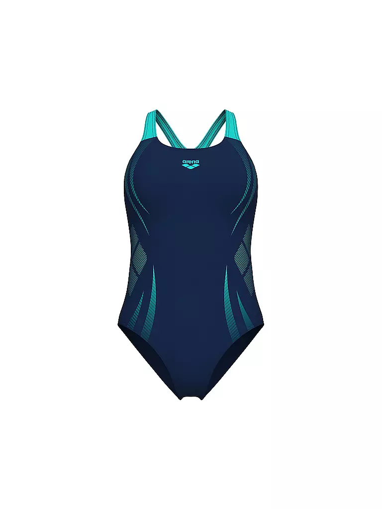 ARENA | Maillot de bain femme Poseidonia | Bleu foncé