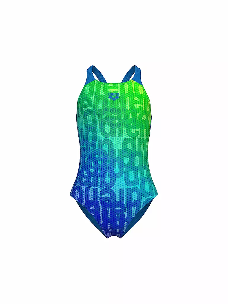 ARENA | Maillot de bain fille multicolore | Bleu