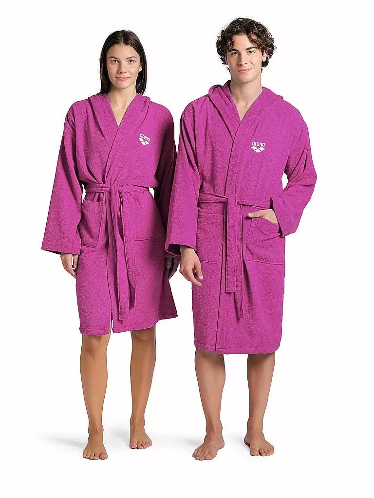 ARENA | Peignoir femme Compact Terry Robe | Rose vif