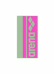 ARENA | Serviette de bain Logotype Jacquard | Rose vif