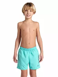 ARENA | Short de bain boxer uni pour garçon | Turquoise