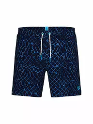 ARENA | Short de bain homme Beach Boxer Allover | Bleu foncé
