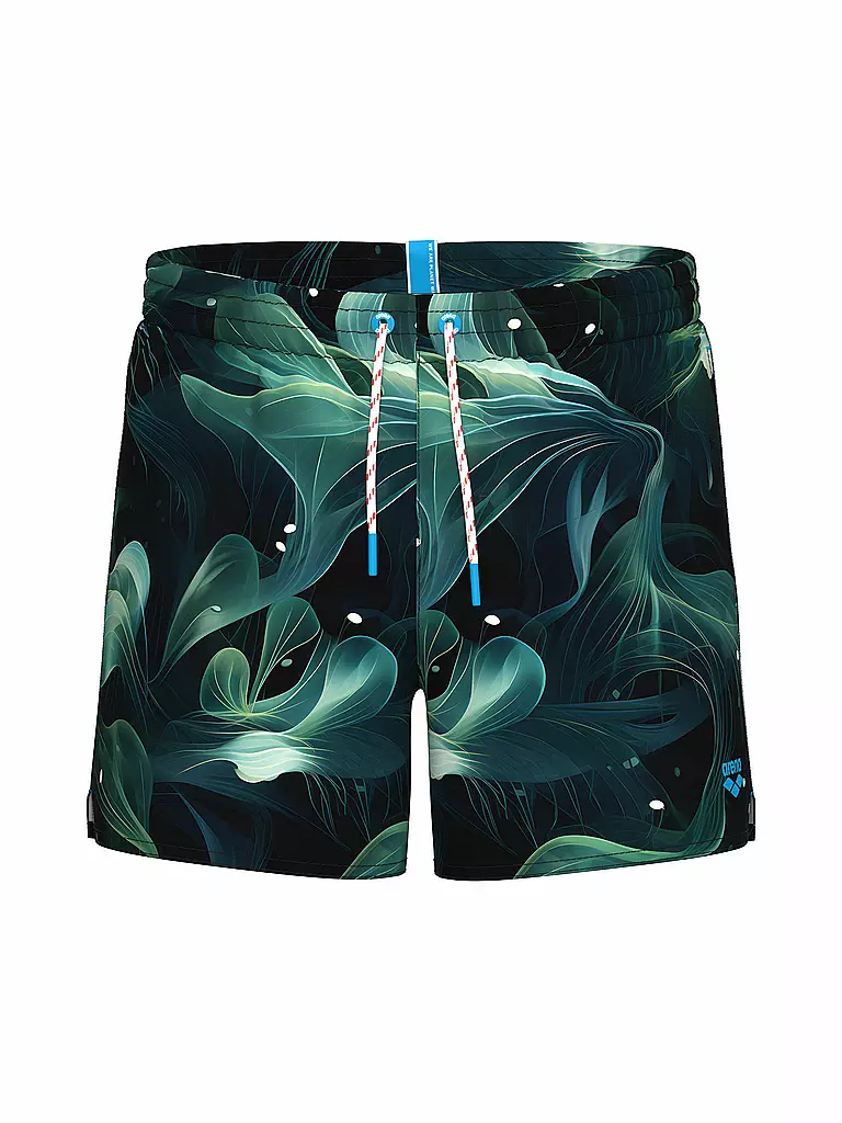 ARENA | Short de bain homme Water Print Allover Multiprints | Bleu foncé