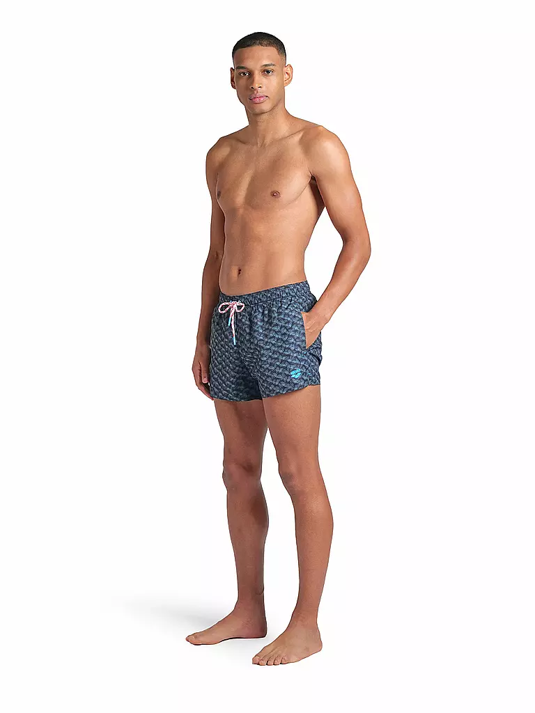 ARENA | Short de bain homme Water Prints | Vert foncé