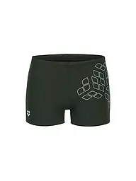 ARENA | Slip de bain homme à jambes Kikko Graphic | Vert foncé