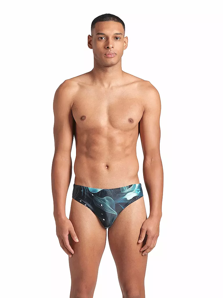 ARENA | Slip de bain homme Allover | Vert foncé