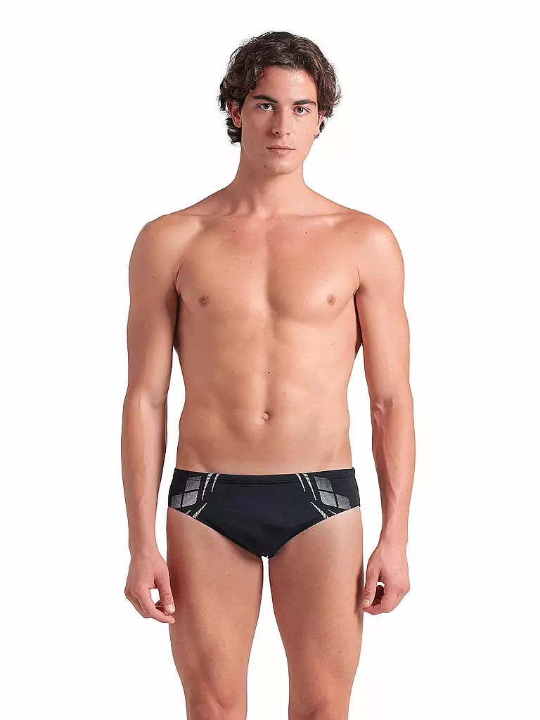 ARENA | Slip de bain homme Poseidonia | Noir