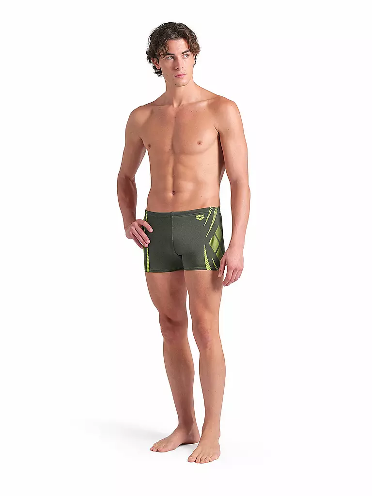 ARENA | Slip de bain homme Poseidonia | Vert foncé