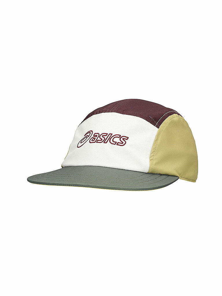 Asics Casquette 5 panneaux moutarde