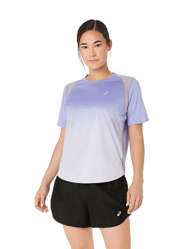 T-shirt de running Road Fades violet M