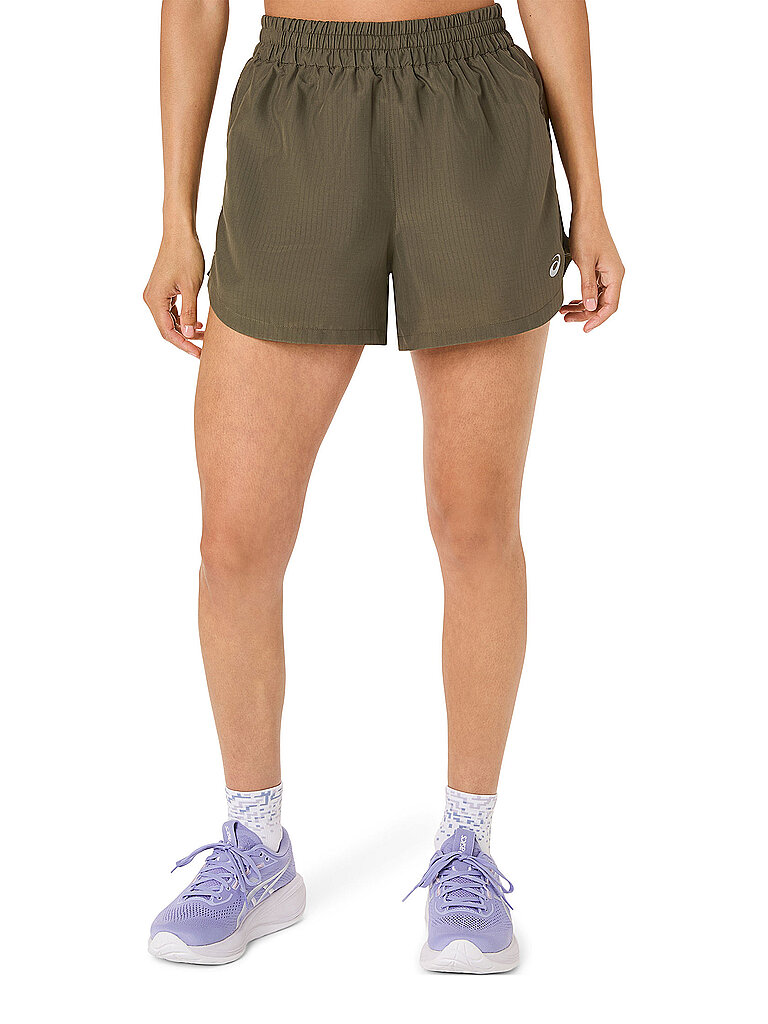 Short de courses Nagino Run Adjustable 4inch olive S
