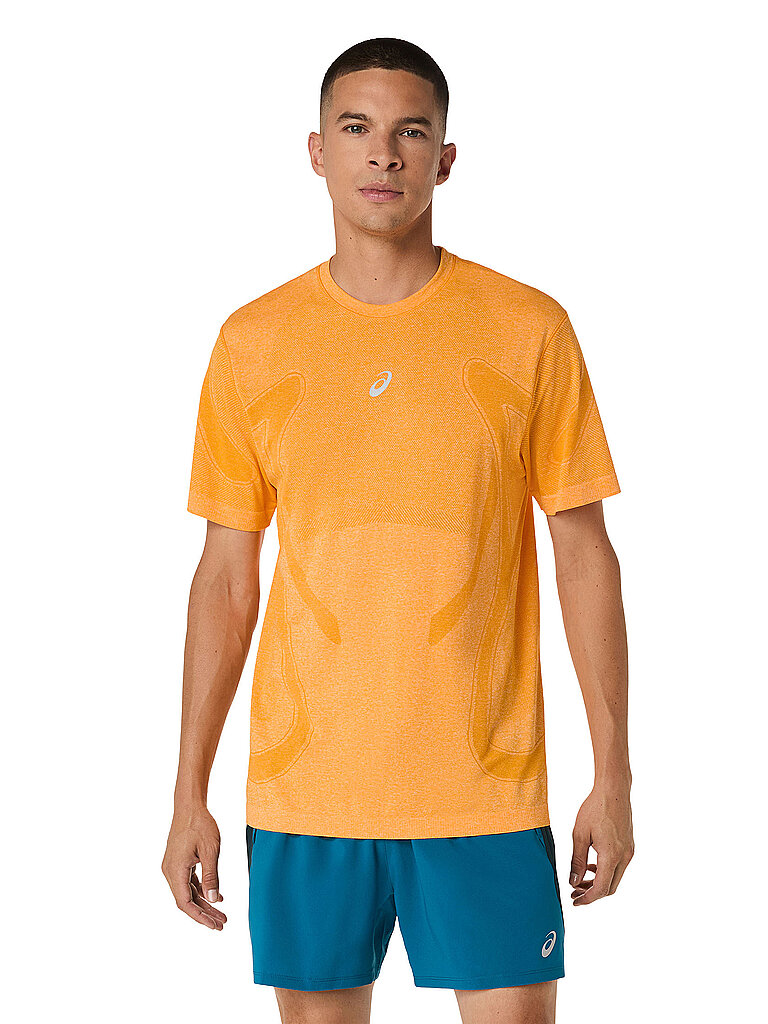 T-shirt de running sans coutures Roads orange XL