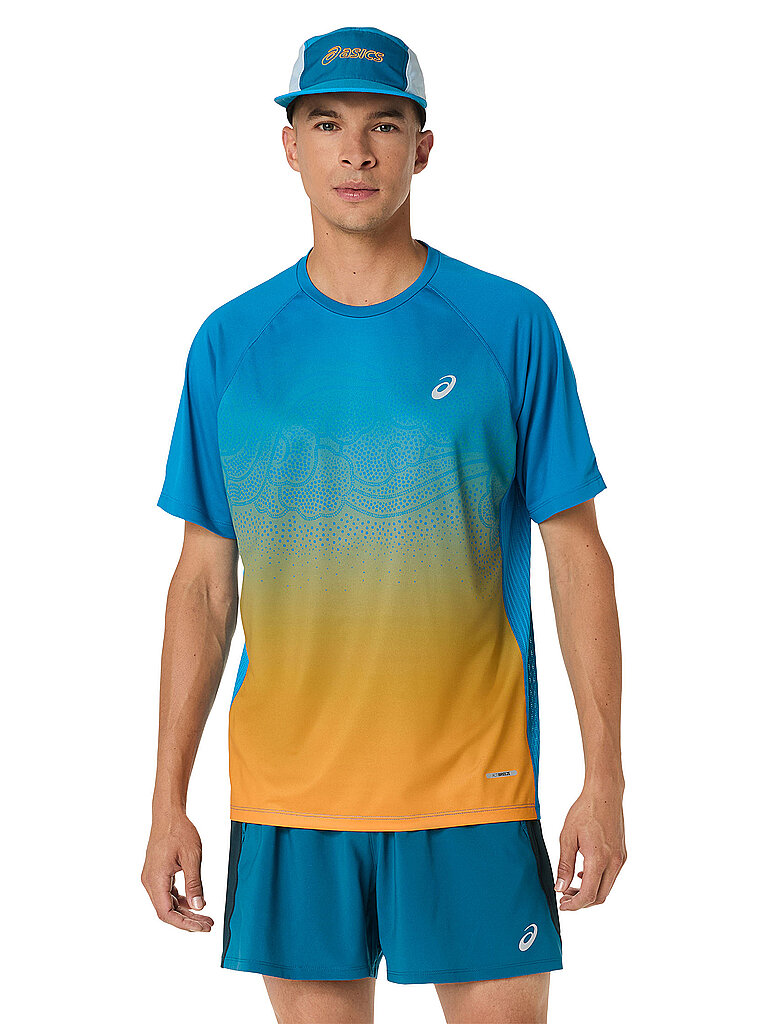 T-shirt de running Road Fade orange L