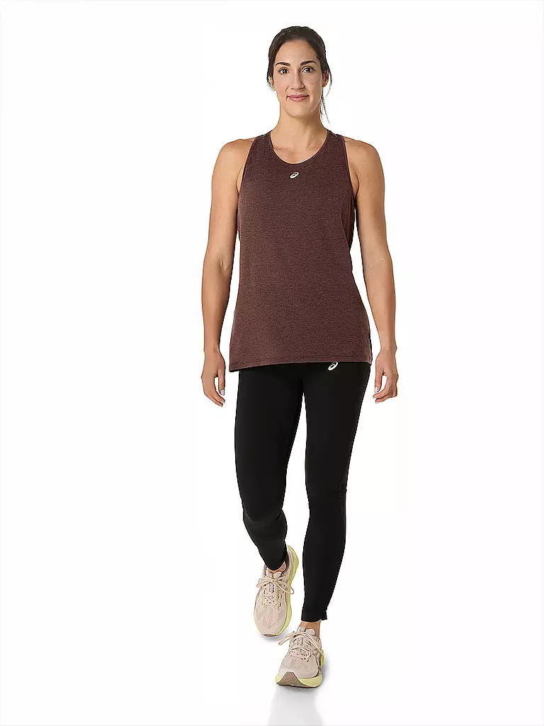 ASICS | Débardeur de course réglable Nagino Run pour femmes | Marron