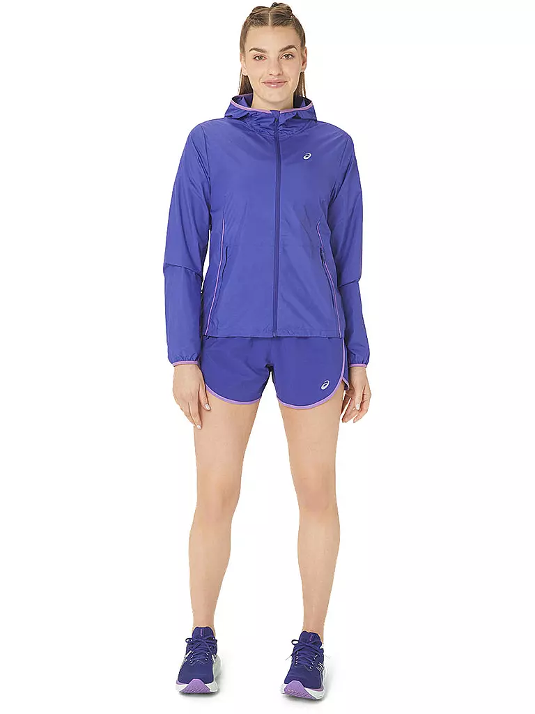 ASICS | Damen Laufjacke Icon Light Packable | Bleu
