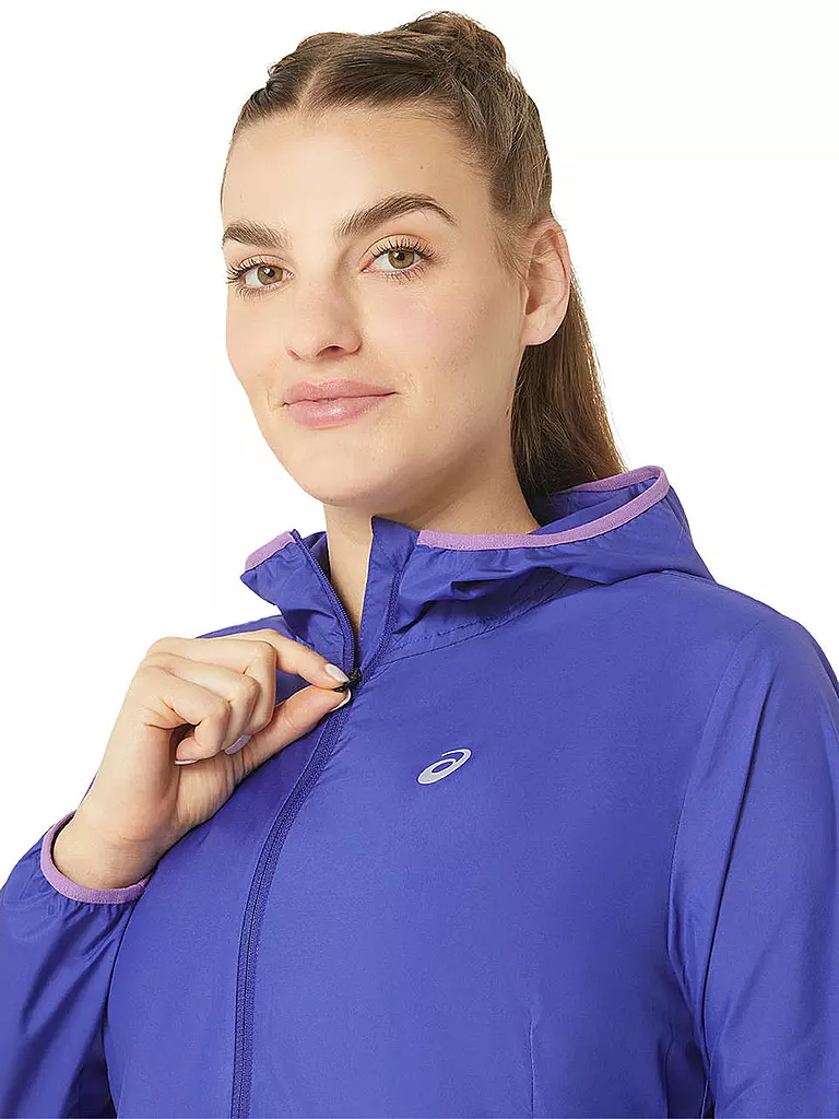 ASICS | Damen Laufjacke Icon Light Packable | Bleu