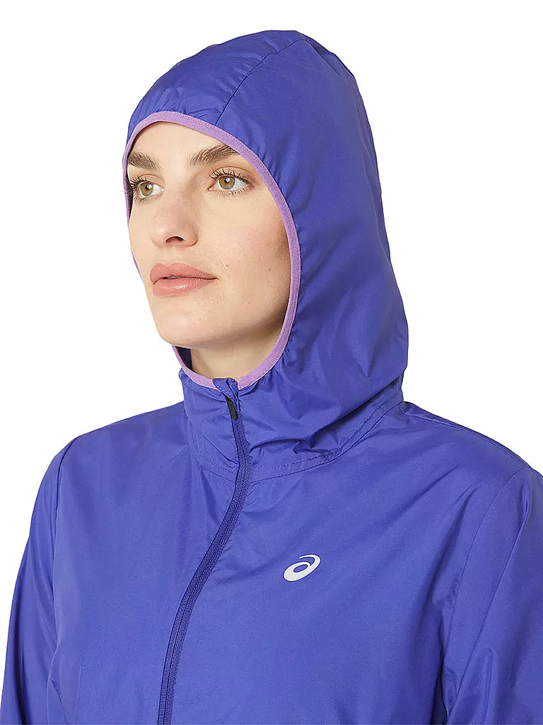 ASICS | Damen Laufjacke Icon Light Packable | Bleu