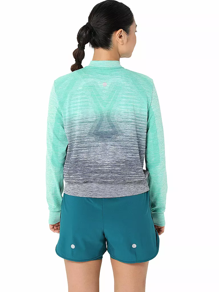 ASICS | Damen Laufjacke Nagino Seamless | Bleu