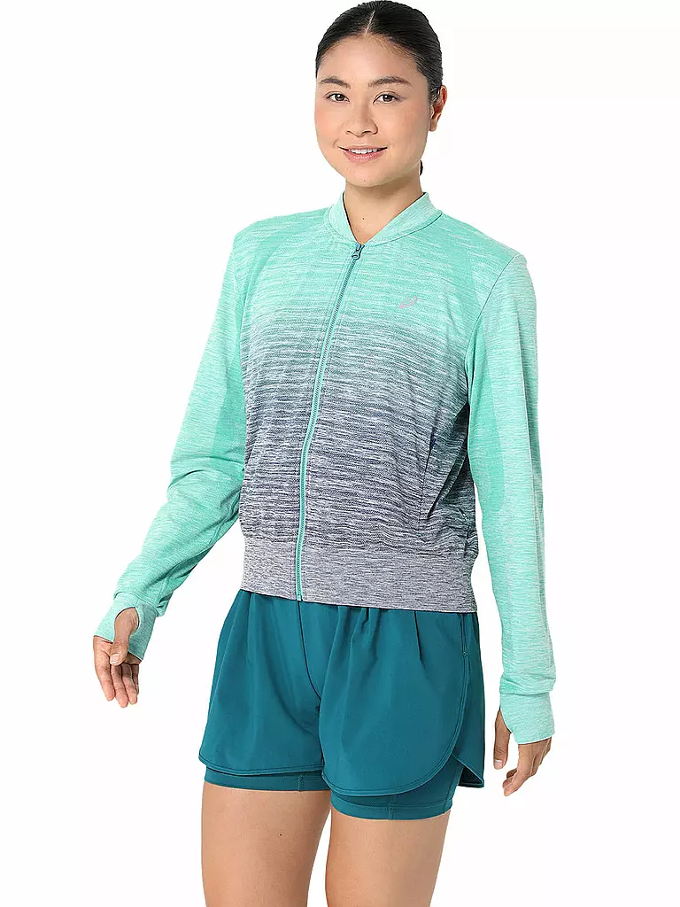 ASICS | Damen Laufjacke Nagino Seamless | Bleu