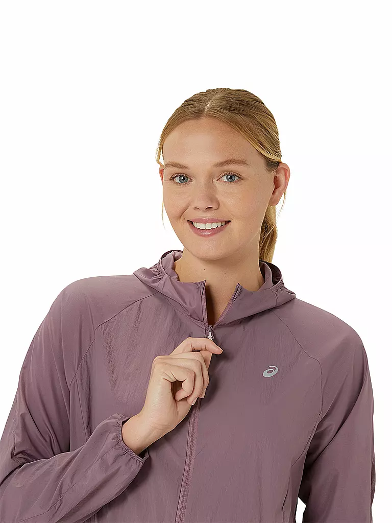 ASICS | Damen Laufjacke Road Packable | Rose
