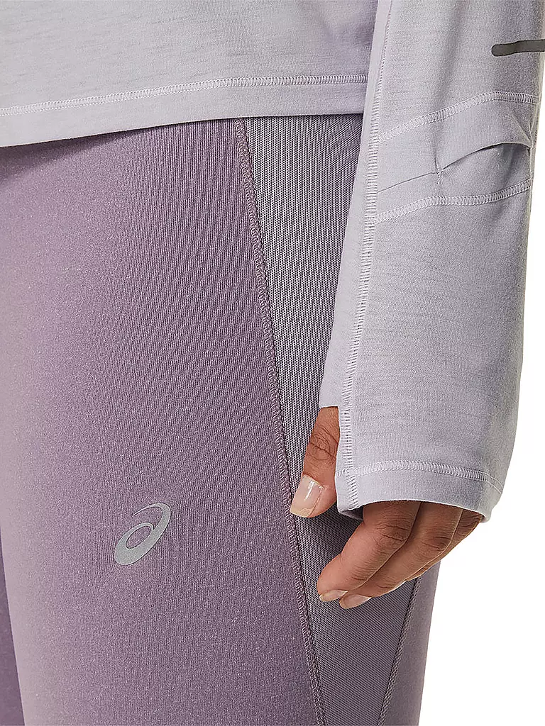 ASICS | Damen Laufshirt METARUN™ 1/2 Zip LS | Lilas