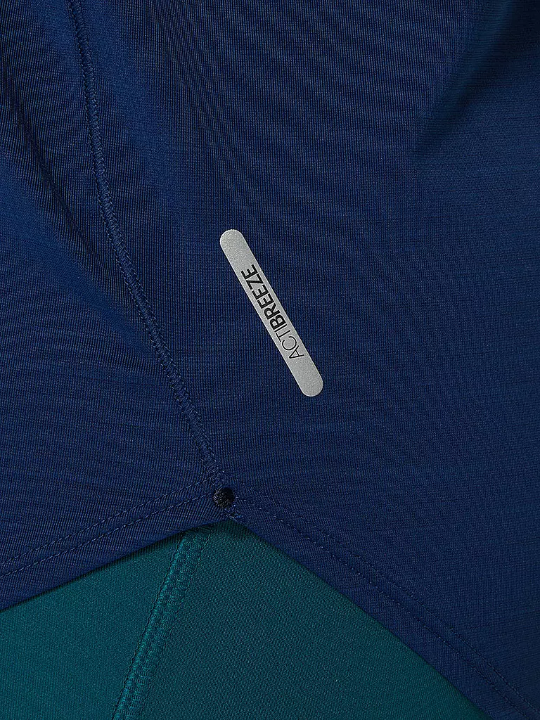 ASICS | Damen Laufshirt Road SS Top | Bleu foncé