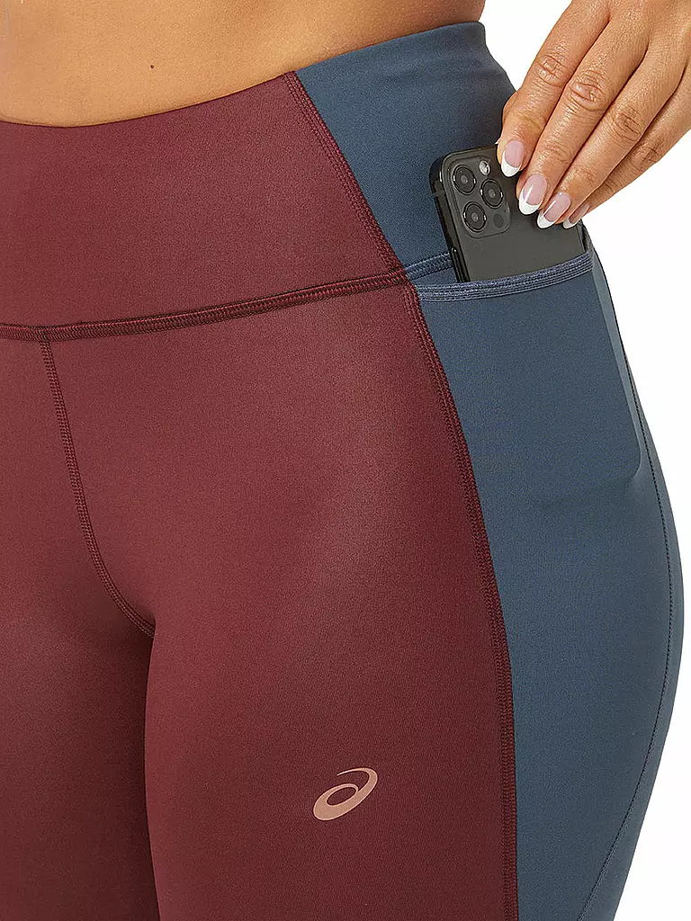 ASICS | Damen Lauftight Nagino Run | Rouge foncé