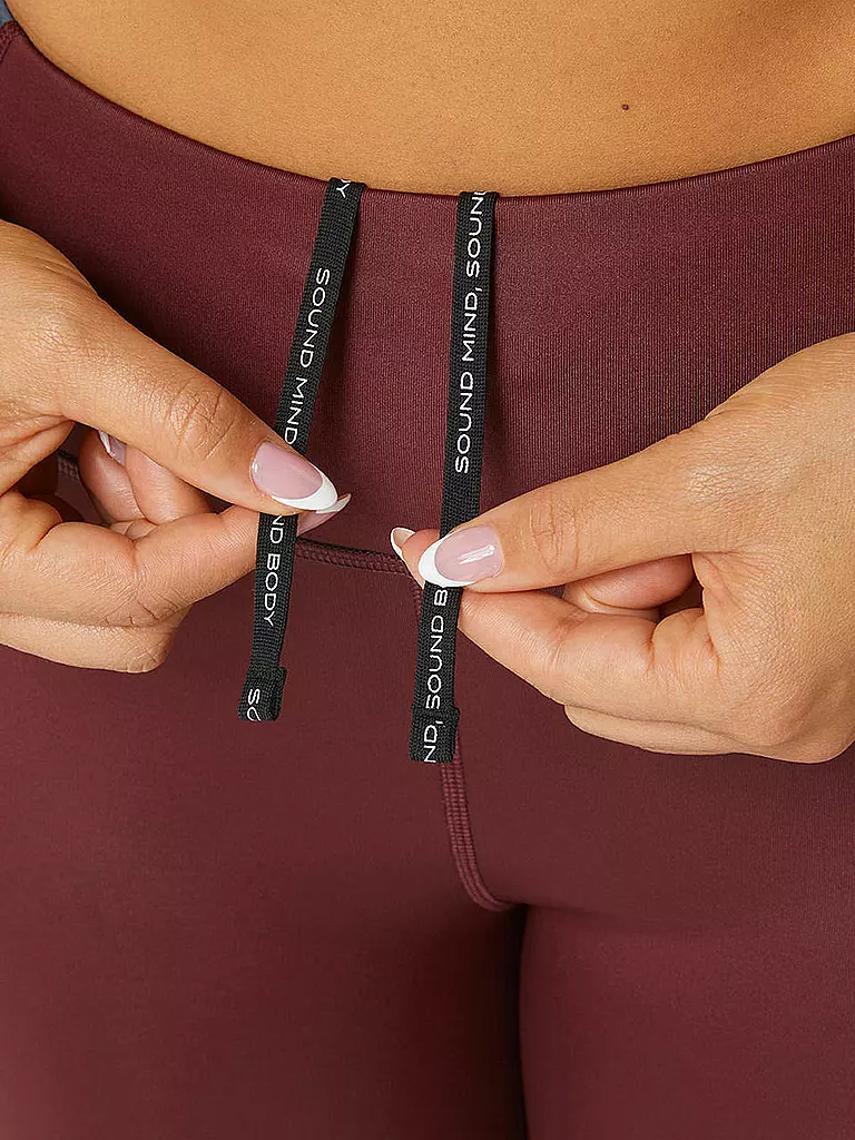 ASICS | Damen Lauftight Nagino Run | Rouge foncé