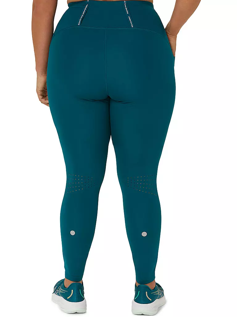 ASICS | Damen Lauftight Road High Waist | Vert foncé