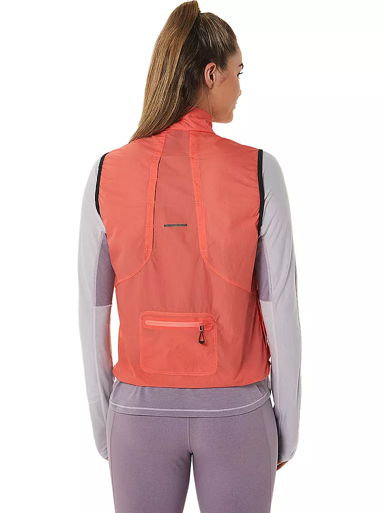 ASICS | Damen Laufweste Metarun™ Packable Vest | Corail