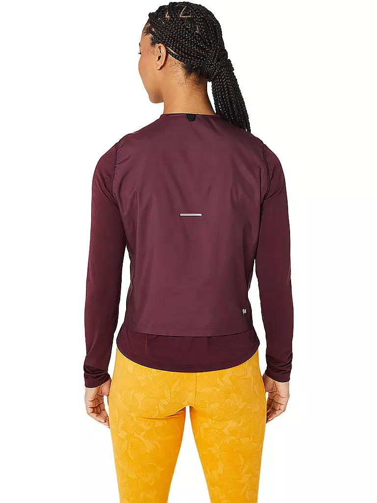 ASICS | Damen Laufweste Runkoyo Padded Vest | Rouge