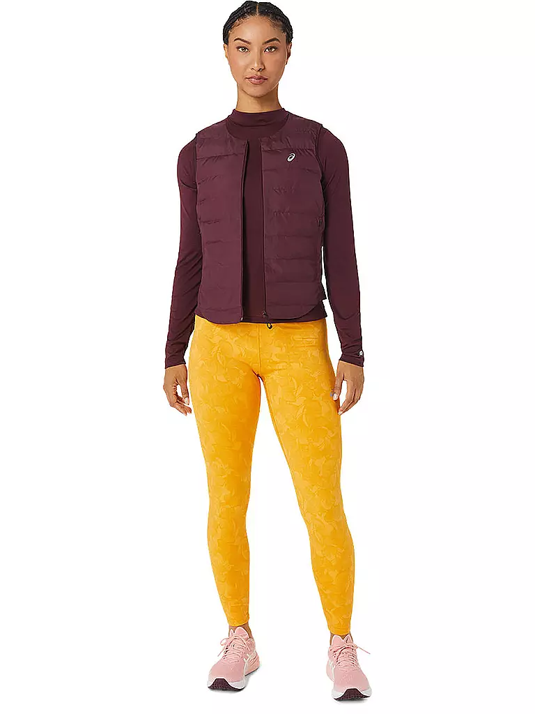 ASICS | Damen Laufweste Runkoyo Padded Vest | Rouge