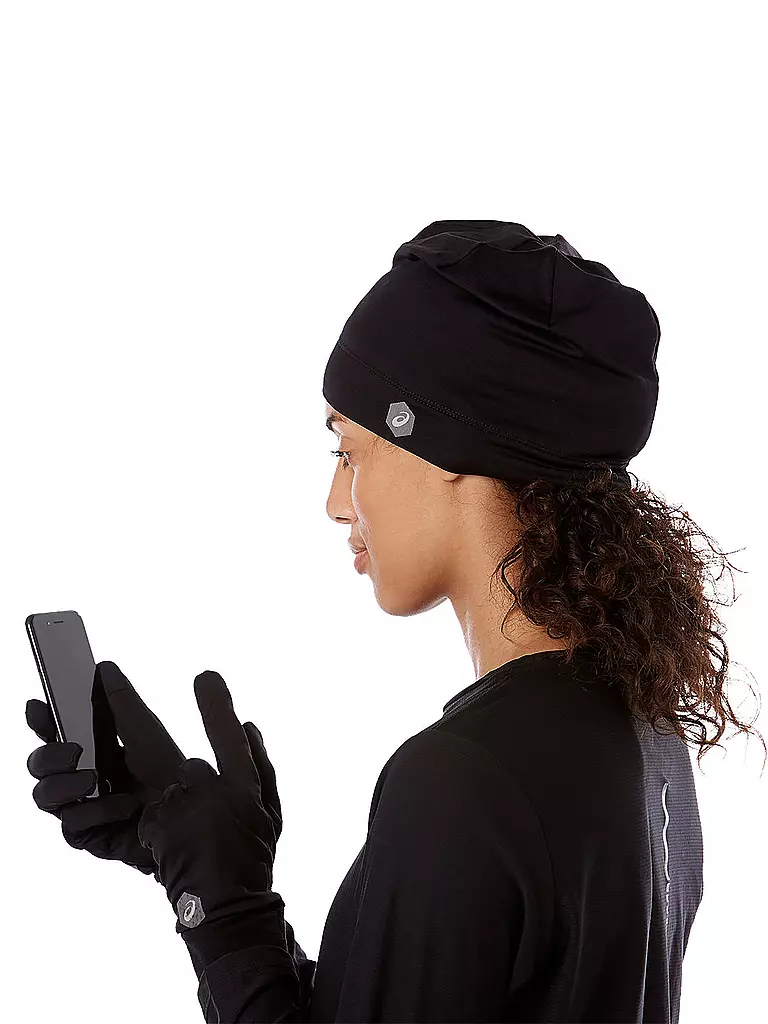 ASICS | Ensemble de course pour hommes bonnet + gants RUNNING PACK |