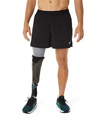 ASICS | Herren 2in1 Laufshort Road 5IN | Noir