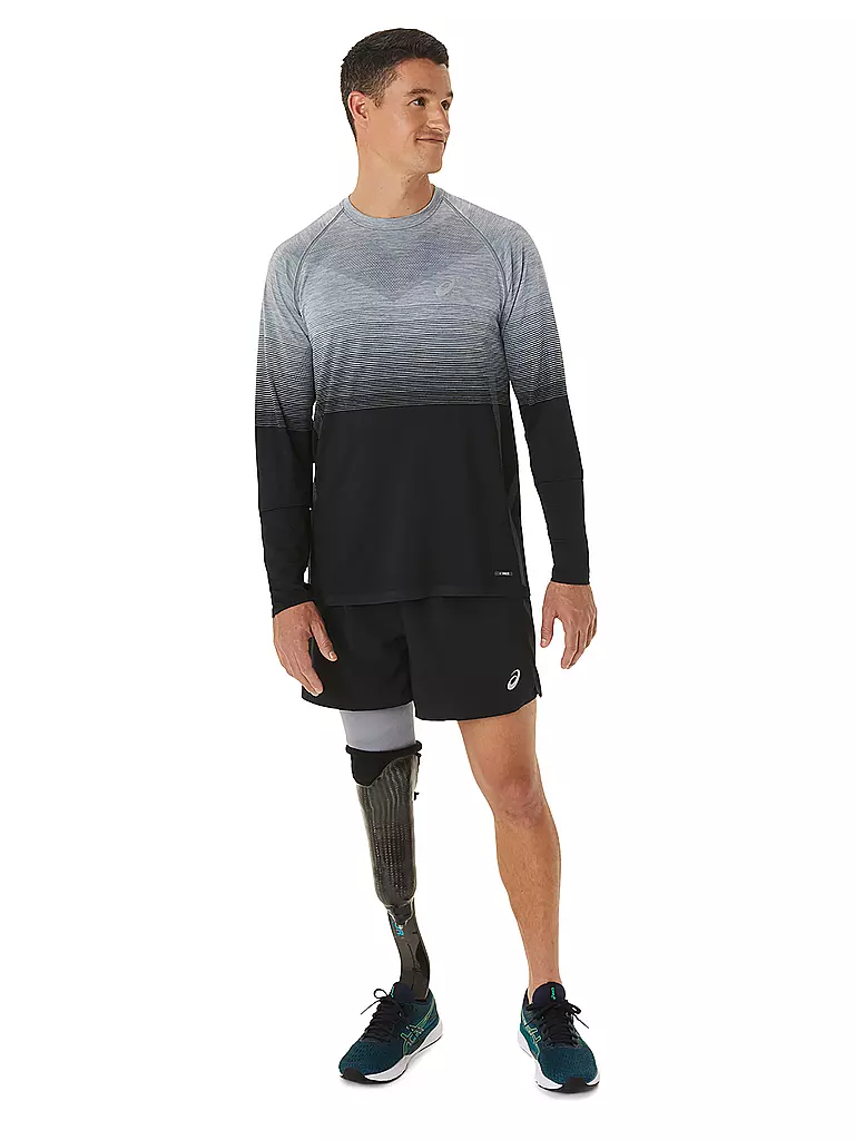 ASICS | Herren 2in1 Laufshort Road 5IN | Noir