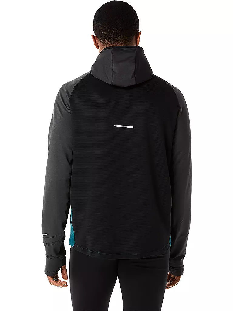 ASICS | Herren Laufhoodie Winter Run LS | Pétrole