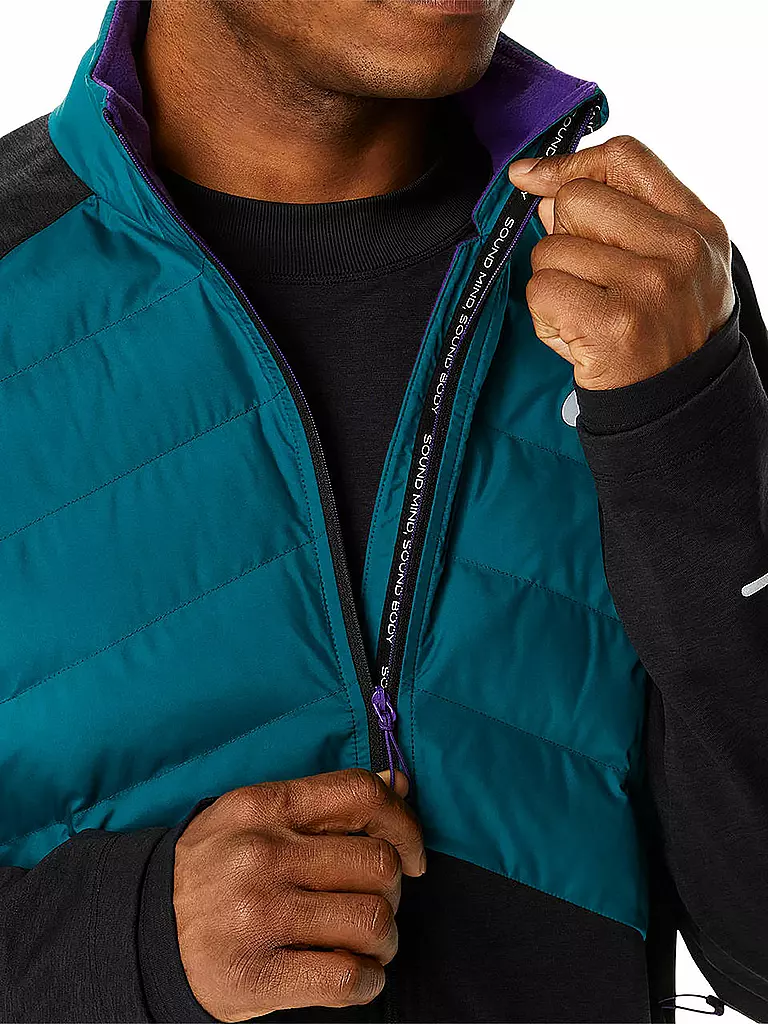 ASICS | Herren Laufjacke Winter Run Jacket | Pétrole