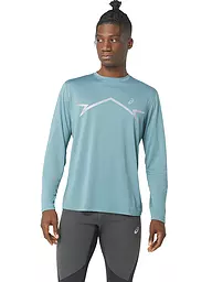 ASICS | Herren Laufshirt Lite-Show LS Top | Pétrole