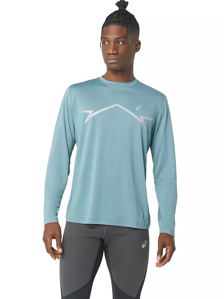 ASICS | Herren Laufshirt Lite-Show LS Top | Pétrole
